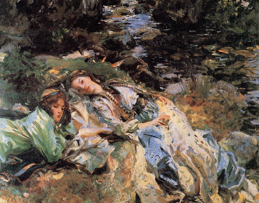 artistsargent's tweet photo. The Brook, 1907 #sargent #americanart https://t.co/iwDnLWlFpI
