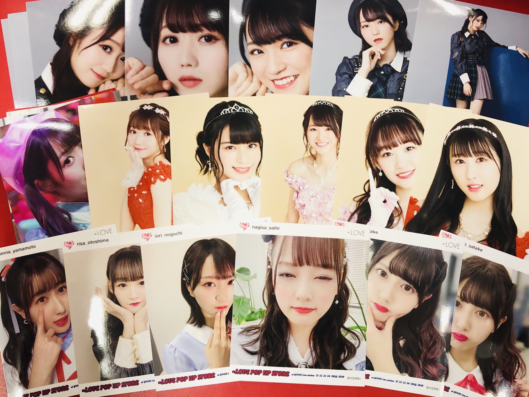 限定数のみ！ イコラブ 野口衣織 スクエアフォトカード SHOWROOM