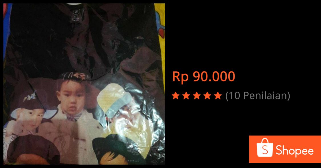 bebemonsstore's tweet photo. Saya menjual T-shirt MONSTA X BABY seharga Rp90.000. Dapatkan produk ini hanya di Shopee! https://t.co/kVbOuL0QY3 #ShopeeID https://t.co/9nAHYuGeNj