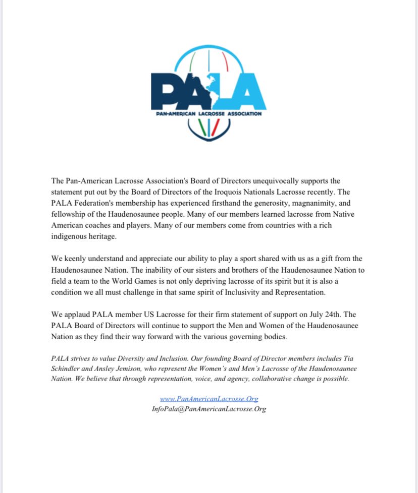 Pan-American Lacrosse Association (@panamericanlax) on Twitter photo 