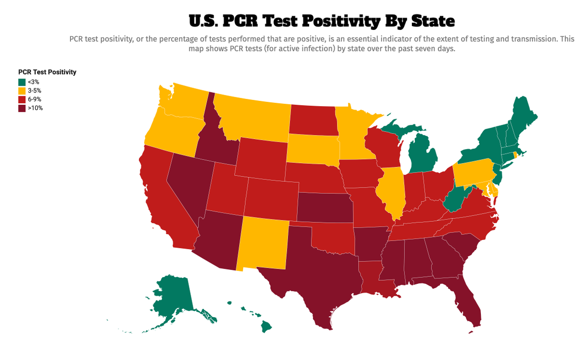 13/17 Explore great site, with Resolve essential indicators. We need a clear view of the pollen-count equivalent for every county: is it raining Covid around me? How well is my community doing protecting people from it? Few states ready to open schools.  https://bit.ly/3eVJdsl 