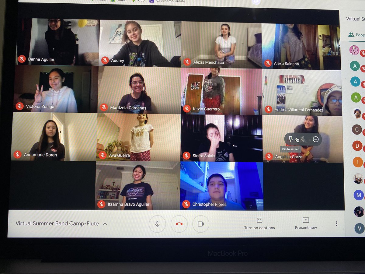 SPHSBand's tweet photo. An AMAZING start to our Virtual Summer Band Camp!!! Thank you to our incredible PDB students for working hard remotely!!! Today was “Pajama Day”
#PDB
#PioneerPride
#VirtualBandPractice https://t.co/7iS5chuAXQ