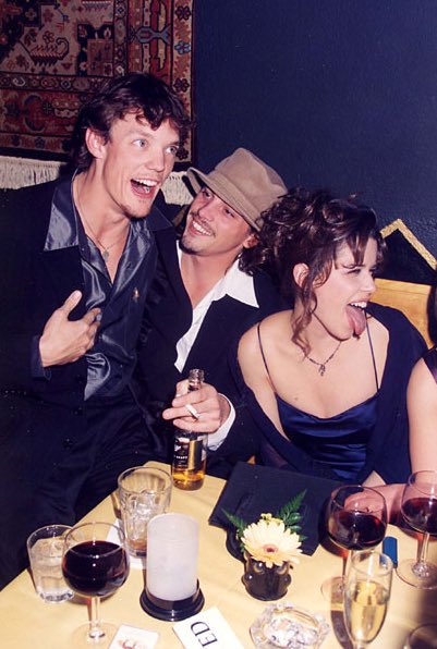 aidansfisher's tweet photo. I can’t deal with the hotness #screamcast #squad #90s https://t.co/I9nrdI5YAU