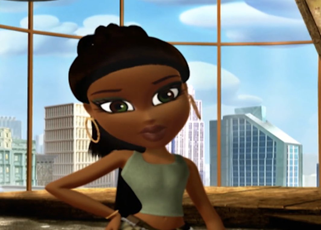 Sasha Washington/Bunny Boo from Bratz -the badest bitch ever, I have a whole Pinterest board dedicated to her