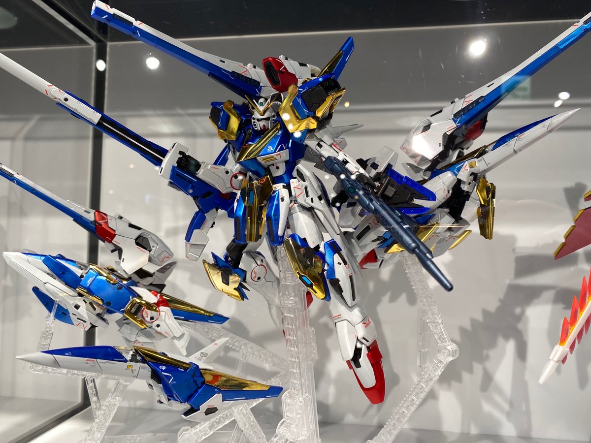 V2アサルトバスターガンダム Ver.Ka [チタニウムフィニッシュ] 光の翼付-