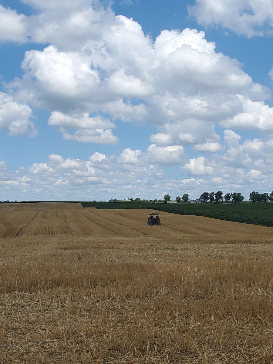 MosburgerA's tweet image. First day of @SoilOptix on Wheat Stubble near Woodham,  Ontario today.