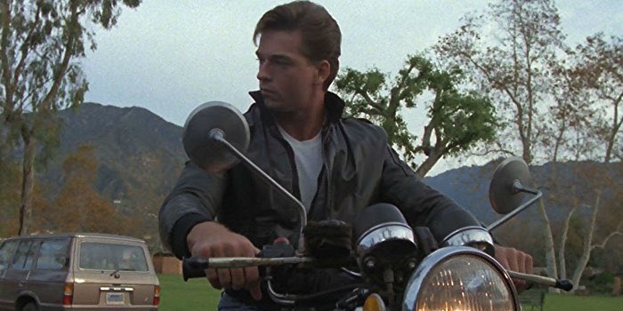 beernut1's tweet photo. Jennifer the only thing he ever cared about, he’s a true Loner and a Rebel on a motorcycle with a Leather Jacket #SNDN2 #FridayNightFrights #LonerAndARebel https://t.co/bEHNbj8DDR
