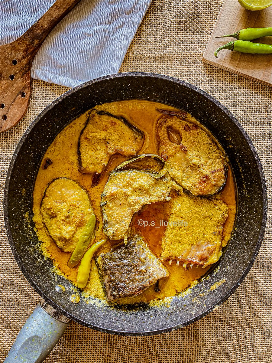 PSILoveLife's tweet photo. Doi Maach! Bengali Fish Curry In Yogurt Sauce

Follow my #easyrecipes to make this #delicious #fish #curry 

New Video!🚩📽🚩▶️

Checkout the full #VIDEO : https://t.co/c61O0ub8XZ

Get the recipe @ : https://t.co/ljU6NhLcKo

#bengali #recipes #RecipeOfTheDay #indiancuisine https://t.co/OHT1g98KVq