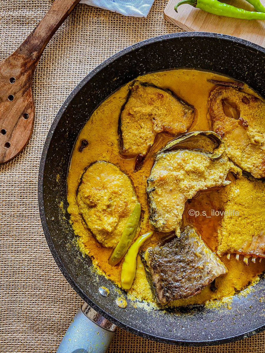 PSILoveLife's tweet photo. Doi Maach! Bengali Fish Curry In Yogurt Sauce

Follow my #easyrecipes to make this #delicious #fish #curry 

New Video!🚩📽🚩▶️

Checkout the full #VIDEO : https://t.co/c61O0ub8XZ

Get the recipe @ : https://t.co/ljU6NhLcKo

#bengali #recipes #RecipeOfTheDay #indiancuisine https://t.co/OHT1g98KVq