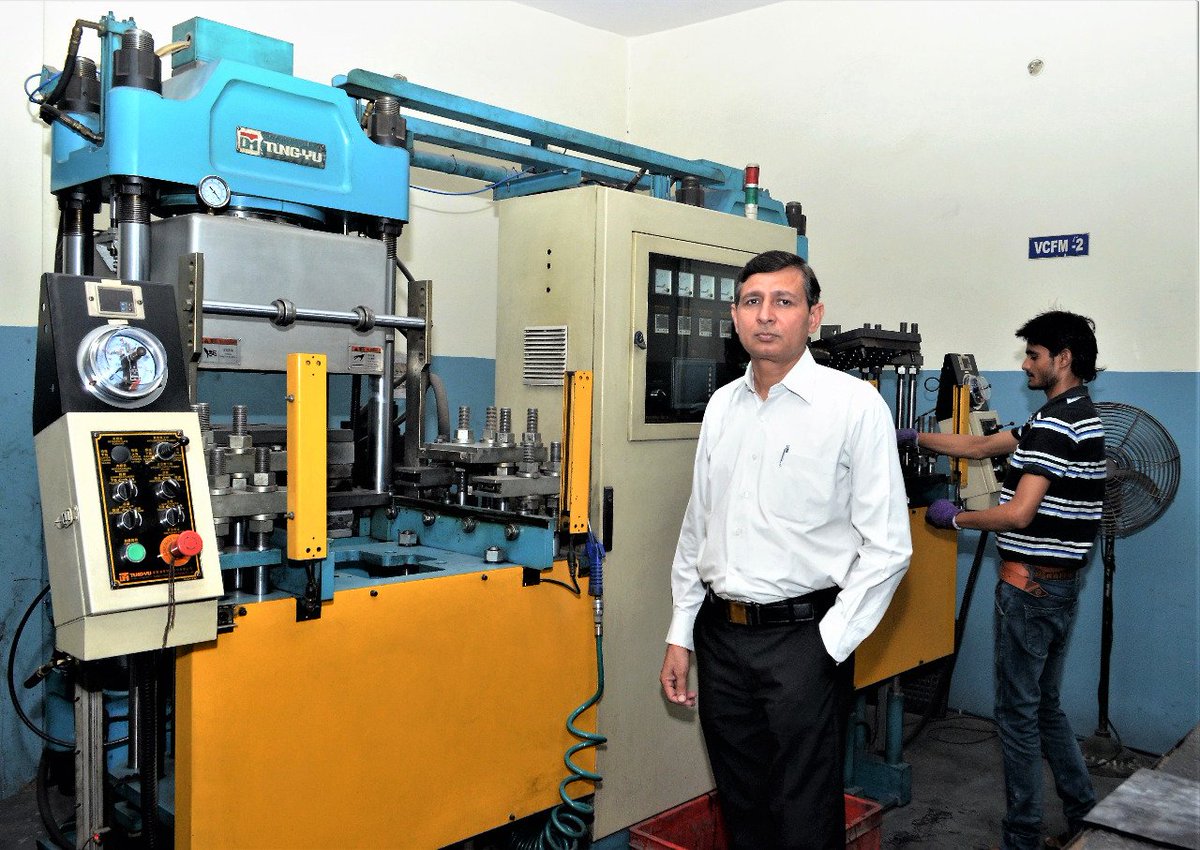 ProfKarunyakara's tweet photo. #DalitPower #bydalitscom #DalitCapitalism
Faridabad: *Tanwar Industries*, Founder Lekhraj Tanwar makes Rubber Gaskets for foreign brand Car ACs, shot into fame when he recreated replica of AC part for a Japanese Auto Engineer within a week when his supply from Japan was delayed https://t.co/Vpvh08tjFE