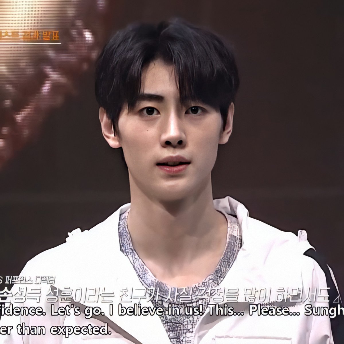 sunghoonniee's tweet image. sunghoon says vote me or else 😠
#ILAND_EP5