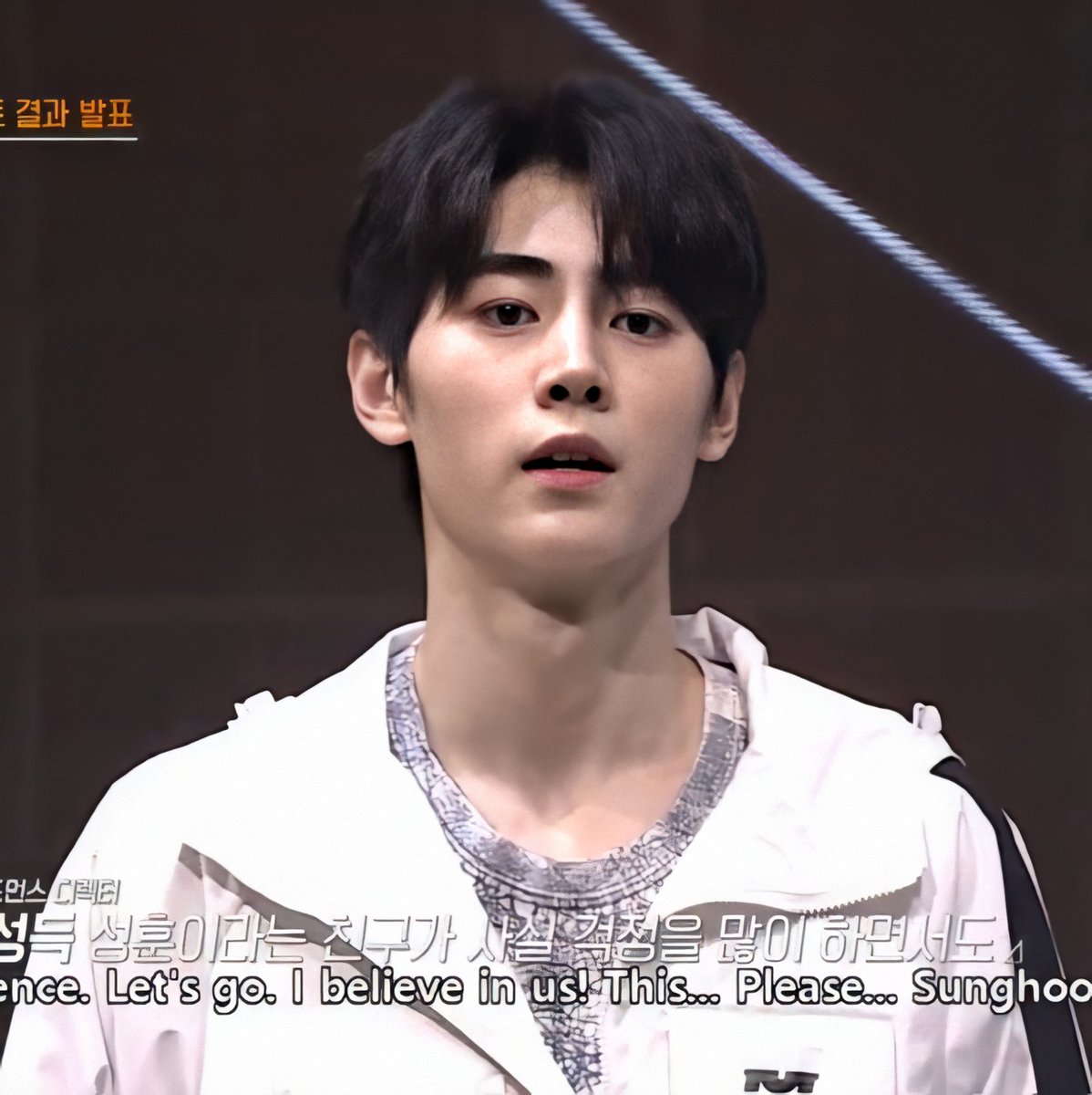 sunghoonniee's tweet image. sunghoon says vote me or else 😠
#ILAND_EP5