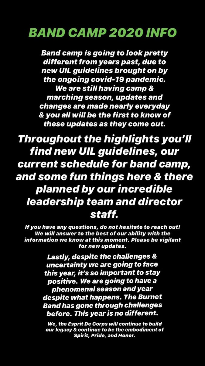 Burnet Esprit de Corps tweet media