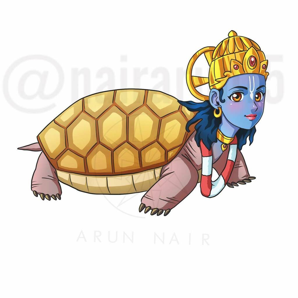 Kurma Avatar of Vishnu Dashavatar
