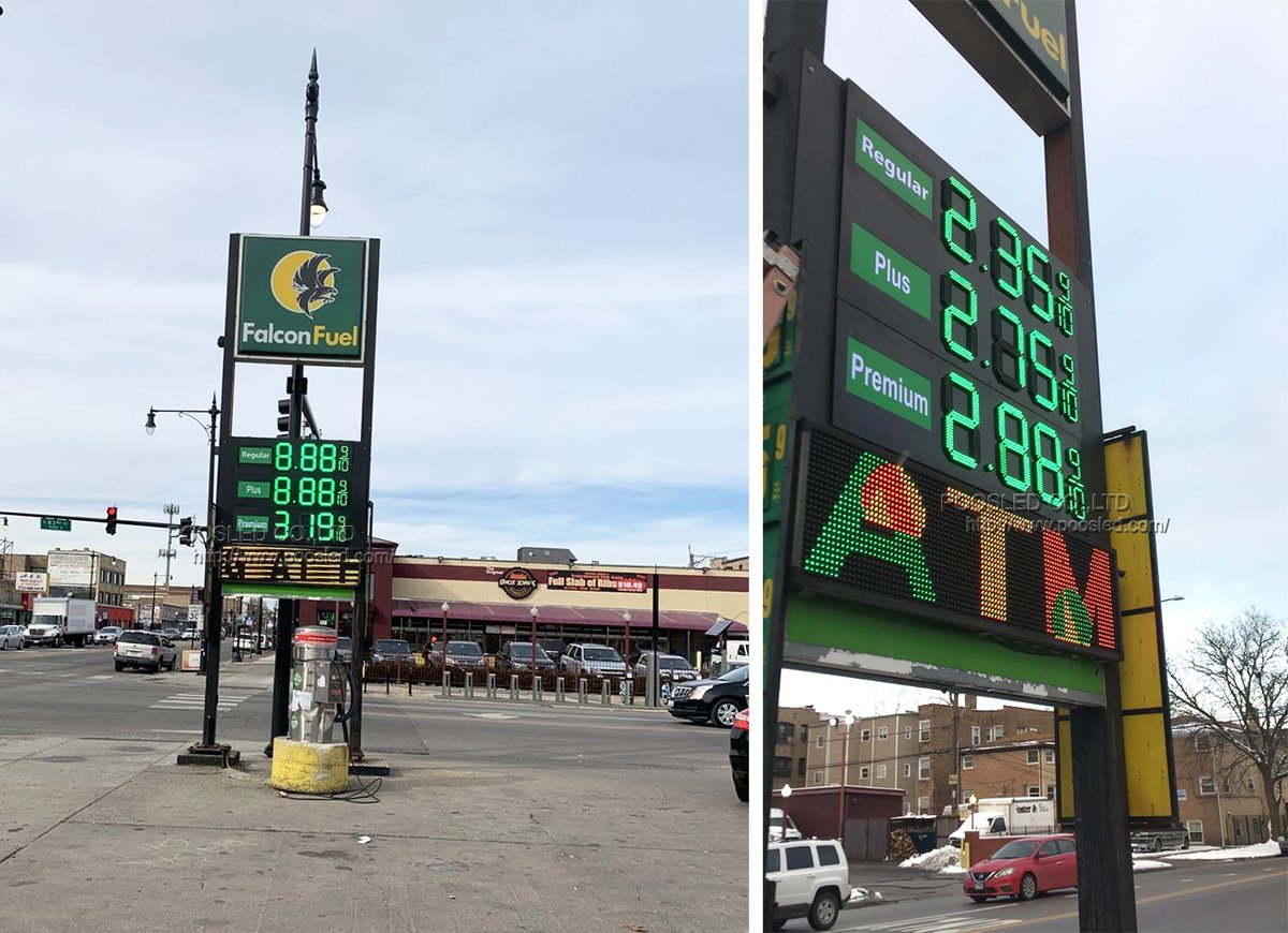 ShinCh59975144's tweet image. ☔️Outdoor LED Gas Price Sign
🛳Hot Sale In America
🌞Automatic Brightness Adjustment Is Available  #LEDgaspricesign #LED7segmentdigits #LEDnumbers #LEDnumbers #7segmentnumber #LEDsign #LEDdigits