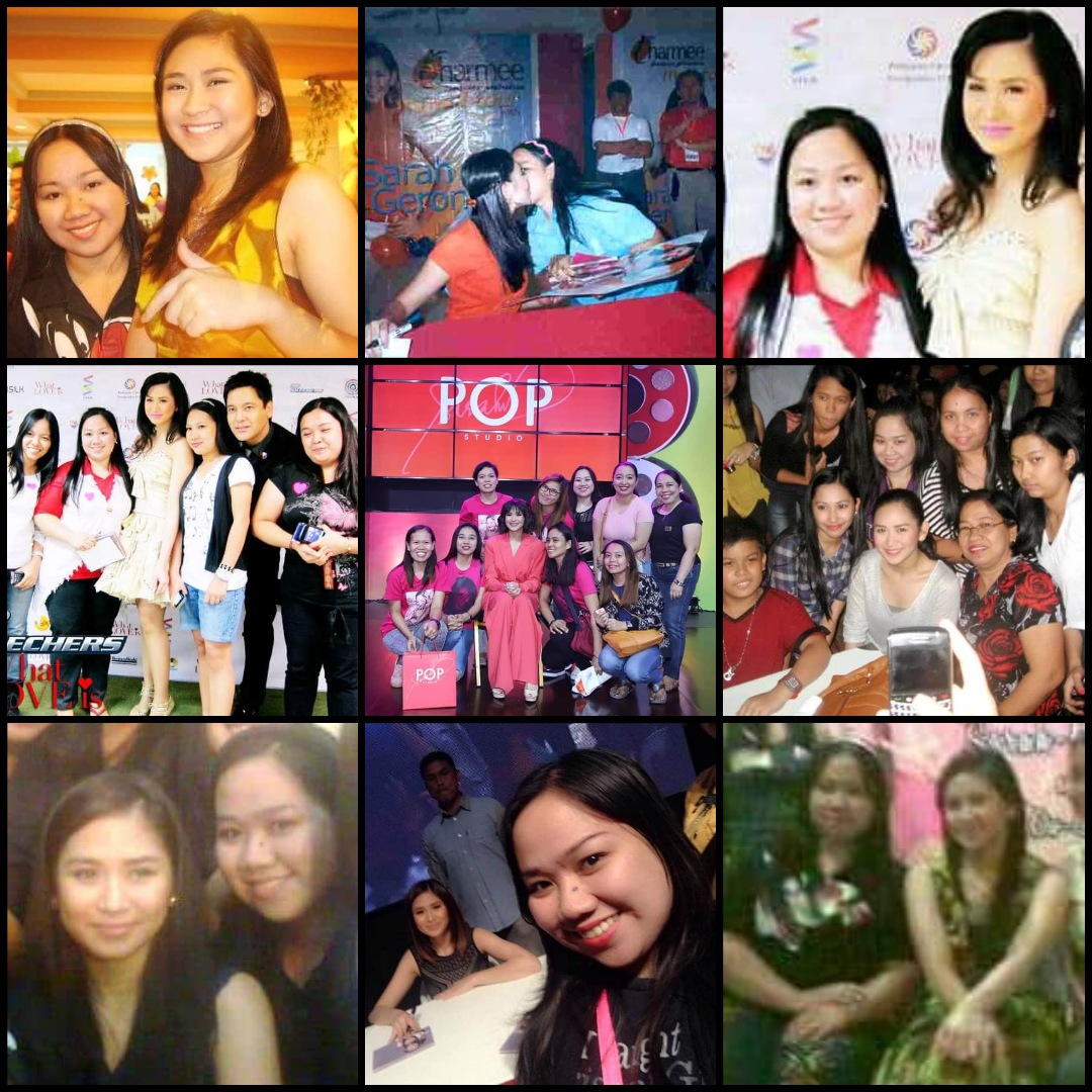 Happy Birthday Sarah Geronimo Guidicelli!!! Photos with Sarah G from 2004 to 2019 