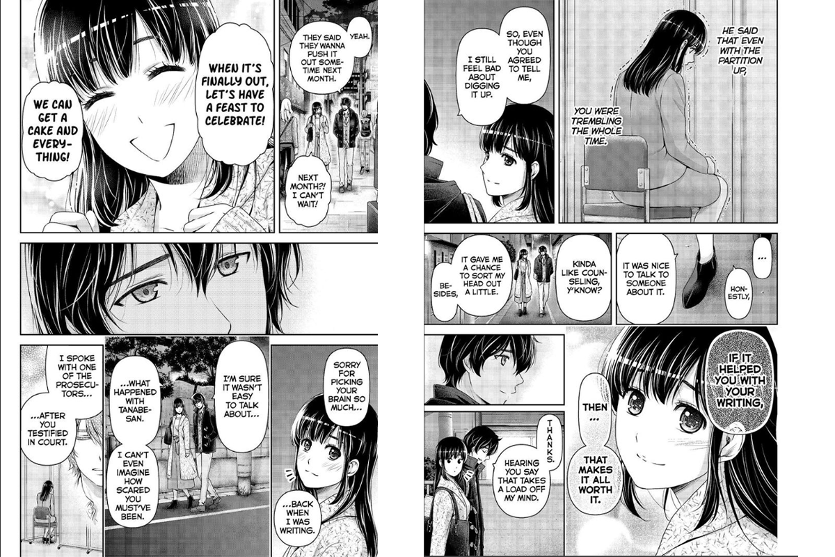 ManlyTear428's tweet photo. Remember that Hina also played a big role in Natsuo's 2nd major release &amp; 1st book,"Shades of Tomorrow?" Her testimony against Tanabe is another case of her feelings for him allowing her to conquer her fears, rather than be controlled by them. Our girl's pretty courageous 🥰 https://t.co/PYbH2DoXh3