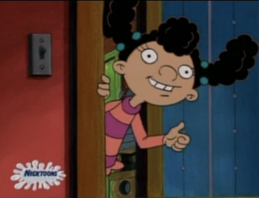 Timberly from Hey Arnold - she is Gerald’s adorable little sister