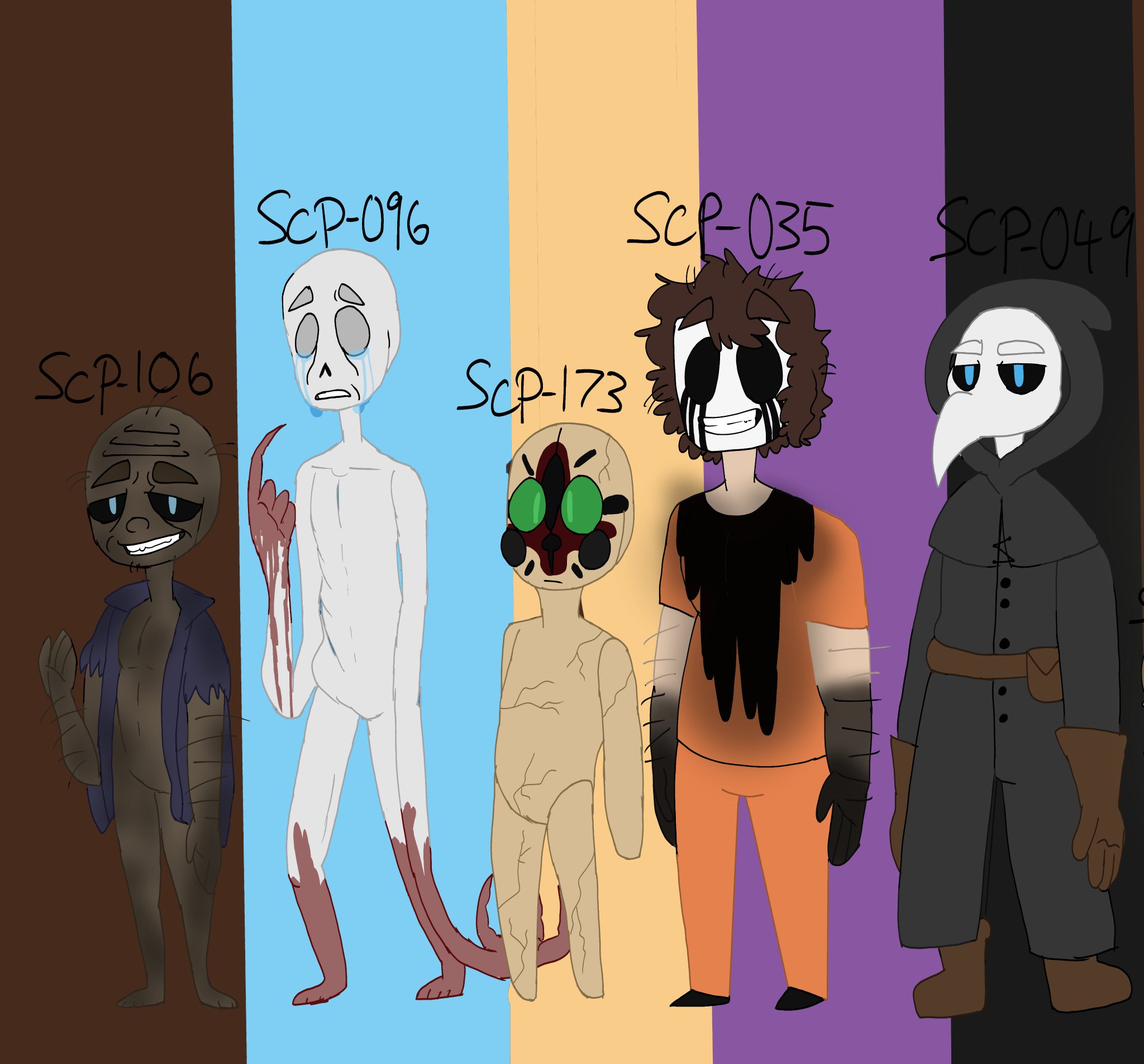 Firythewolf Request Are Closed I Am Loving The Scps And These Where Fun To Draw And I Love Scp 6 Scp 173 Everyone In Here So I Hope You Guys Like The Firythewolf Request Are Closed I Am Loving The Scps And These Where Fun To Draw And I Love Scp 6 Scp 173 Everyone In Here So I Hope You Guys Like The
