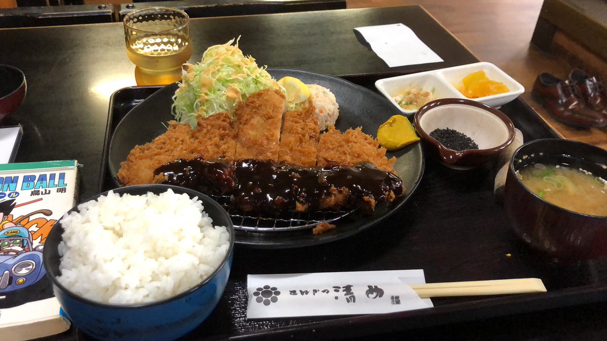 ymtchips's tweet photo. とんかつ😋

#とんかつ清竹 https://t.co/U7sYallQxr