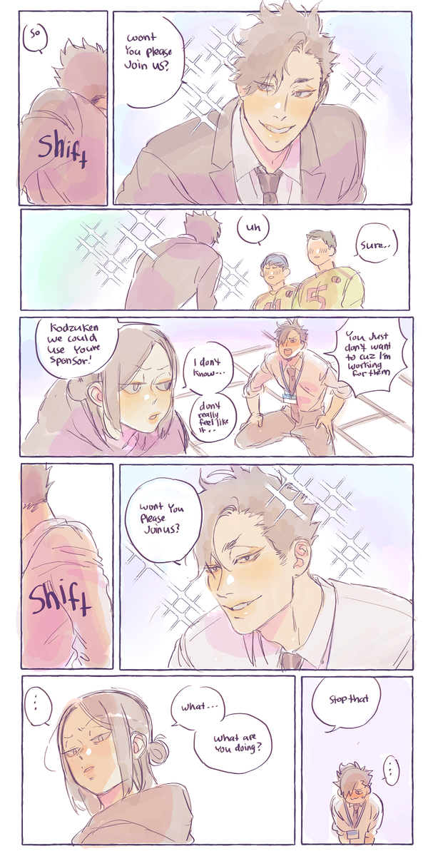 Kuroo's "charm" 