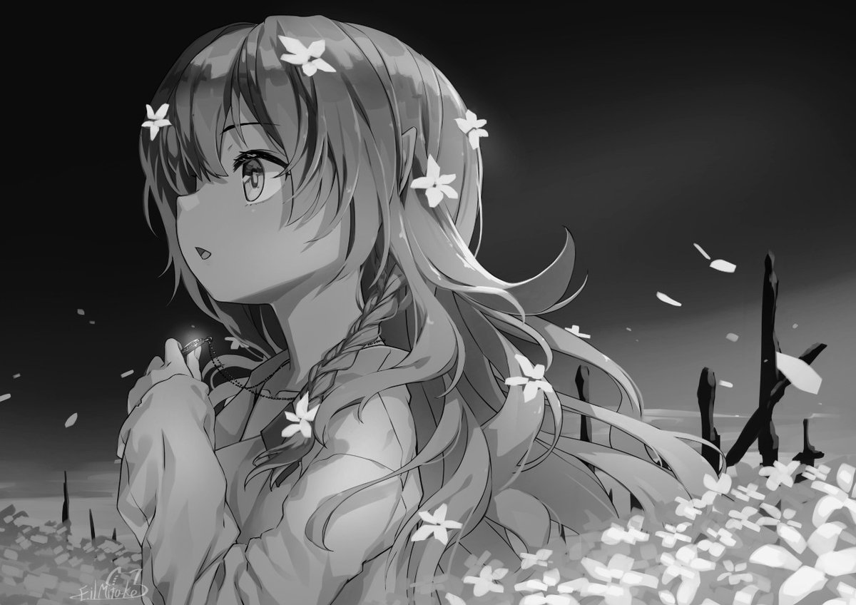 アークナイツ 雨で獲物の匂いを見失いヴァーミル と その後 アークナイツ 三丈えいるのイラスト