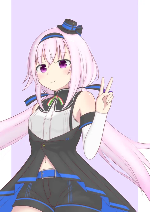 ちょいドヤ顔なピノ様 #ピノの自由帳 