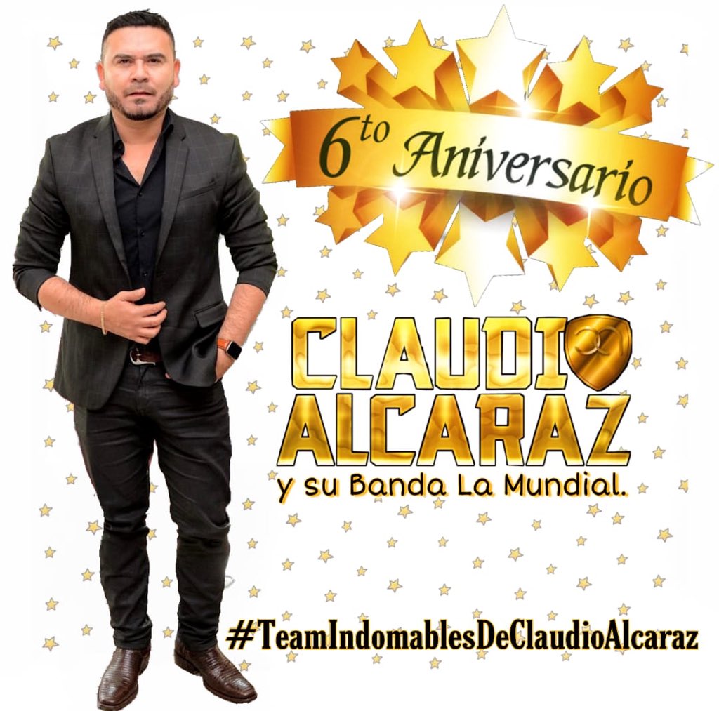 SandyGC11's tweet photo. #6toAniversarioClaudioAlcarazBLM❤️❤️Felicidades Guapo🧔🏻🎊🎈🎉 Muchas Gracias Por Regalarnos Con Tú Música Un Poco De Ti Cada Día, Que Dios Les Siga Bendiciendo Y Abriendo Nuevas Puertas😊Sabes Que Tú Música Nos Llega Al Alma 🥰💋🎤🎼 https://t.co/KQfgx9bi3u