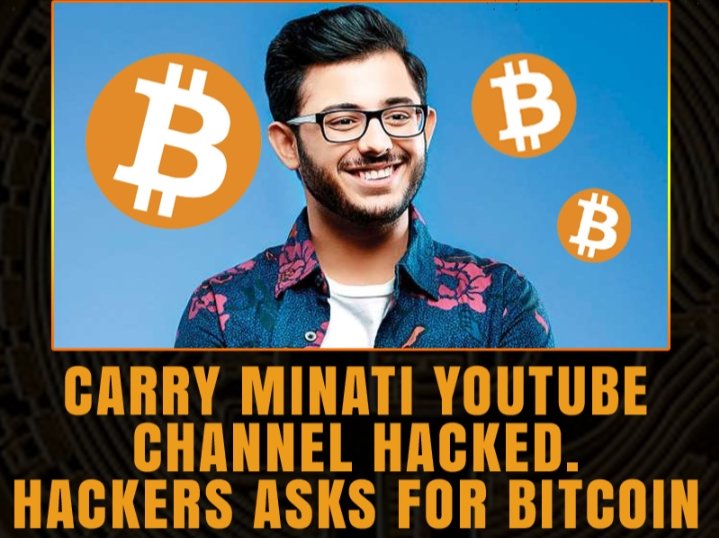 amadhya_patel's tweet photo. #carryminati second channel #carryislivehacked Wtf was going on👿 https://t.co/tcH60gXTC7