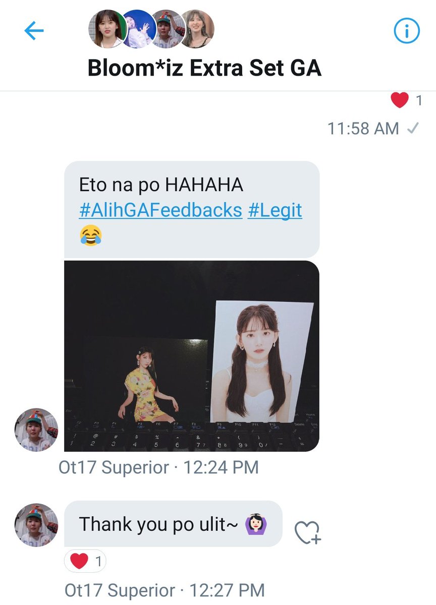 mrskimjongie's tweet photo. another winner @PiiRoo8 - already received her prize from one of my GAs 🤭 thank you for joining!

#AlihGAFeedbacks talaga 😂 #NoToScam 😂 https://t.co/0Hd1Gsug4F