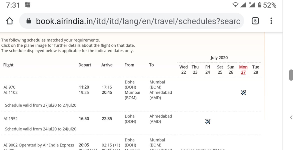 mandge_rajesh's tweet photo. Detail for Air India flight to Ahmedabad via mumbai https://t.co/UxIogVAjHw