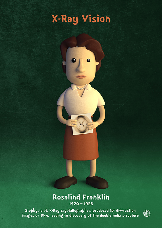 MartaMachoS's tweet photo. #Efeméride La biofísica y cristalógrafa Rosalind Franklin (1920-1958) nació un 25 de julio, hace 100 años.
Realizó importantes contribuciones a la comprensión de la estructura del ADN, los virus, el carbón y el grafito.
(imagen: @chayground)
https://t.co/N07Sdspo2b https://t.co/1WeJRKsTNO
