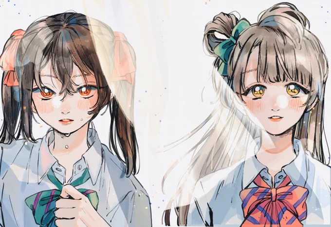 オタクだからすぐ同人誌の表紙みたいな絵描く 