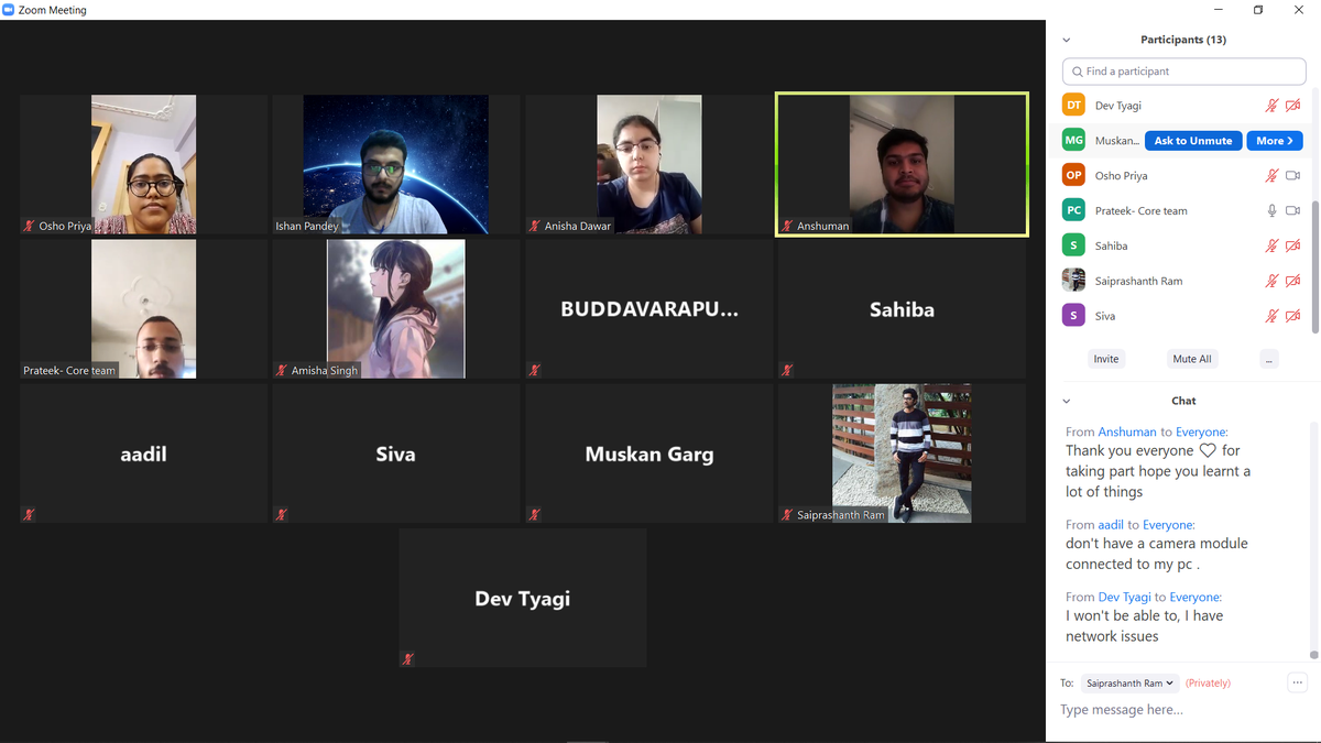 pandeyy_ishan's tweet image. Took QnA session for DSA, CP, Development. 

It was fun clearing doubts related to career path. I remember the time when I was confused in similar way.

Thanks to learning curve. 🔥🔥
@gssummit2020 @Girlscript1 #gslearningcontest
#Mentorship