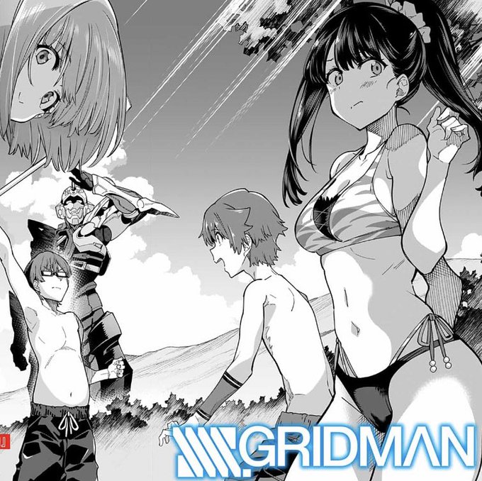 美麗画力で紡がれる水着回!!
本日更新!

#ジャンププラス 
#SSSS_GRIDMAN 
https://t.co/ydLA3HpABl 