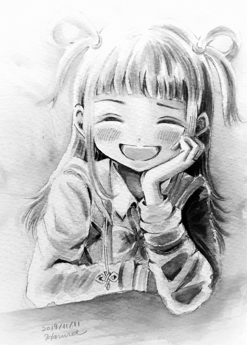 #絵をモノクロにするとかっこいい

かっこいいかは分からないけど雰囲気変わって面白い! 