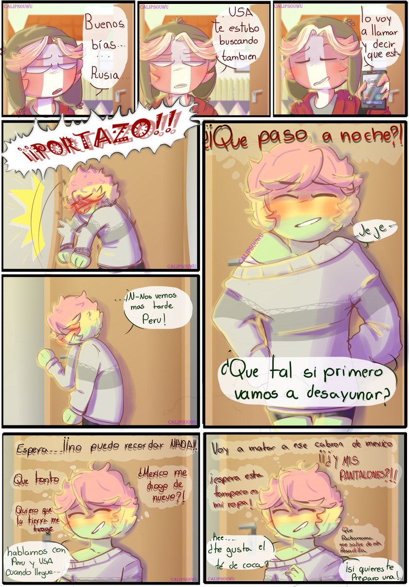 CalipsoUwU's tweet photo. ptm ya lo subo mas largos(?::))
(aquí aun boli sigue con su diseño antiguo ya lo voy cambiando después..)
#rusbol o #rusivia
#countryhumansBolivia #countryhumansRusia
#countryhumans #countryhumanBolivia
-------------------
"PARTY HARD"
Capitulo 7 y 8 https://t.co/gBuKhXAhzR