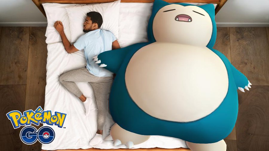 Niantic Shares Go Snapshot Of Snorlax Sleeping With Pokemon Go Trainer During Pokemon Go Fest Pokemon Blog