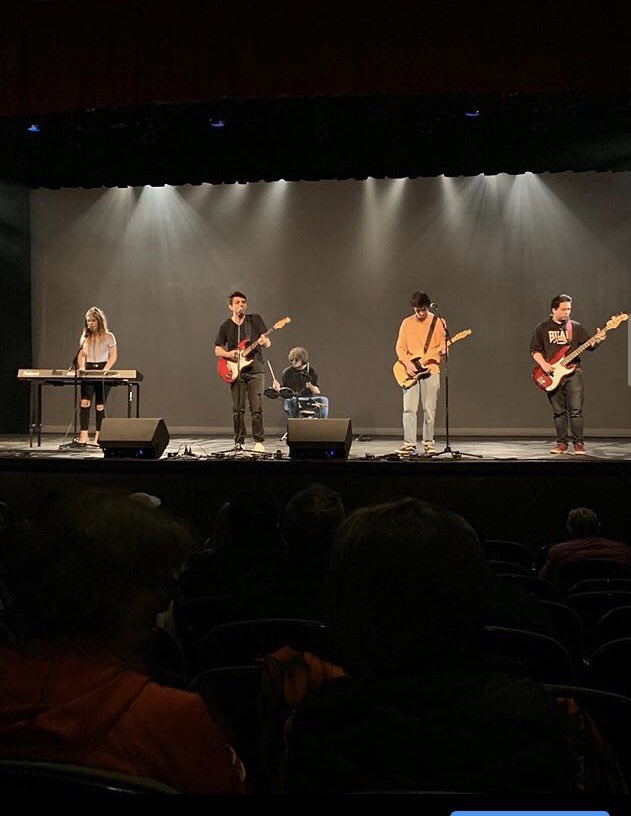 Our first time playing at the memorial centre in April of 2019! Crazy night playing for a packed house!