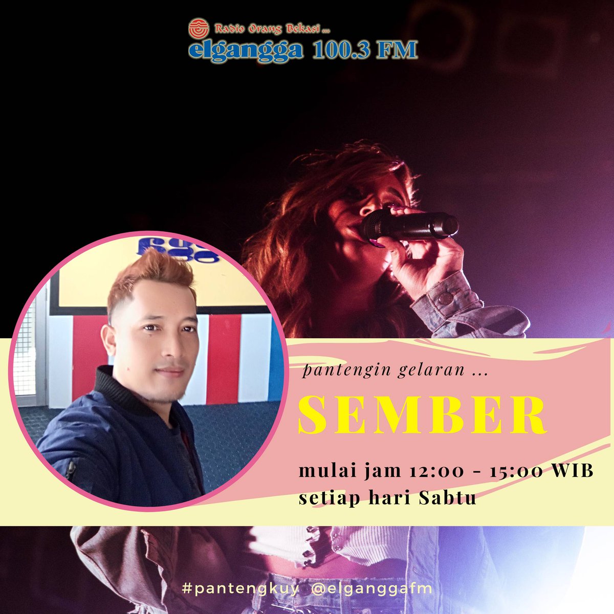 ElganggaFM's tweet photo. Yg ttp #santuy siang2 biar ga tegang pantengin aja Bang Rojali di gelaran #Sember yg mengudara dr jam 12 ampe 15 pas impas.
Sambil nyanyi2 hepi ....
Di #pantengkuy !! 📻
••
#DengerinRadioElgangga
#dirumahaja
#jagajarak
#jagakesehatan
#newnormal
#MitraElgangga
#elganggafm https://t.co/Qk0vJZ6Oz3