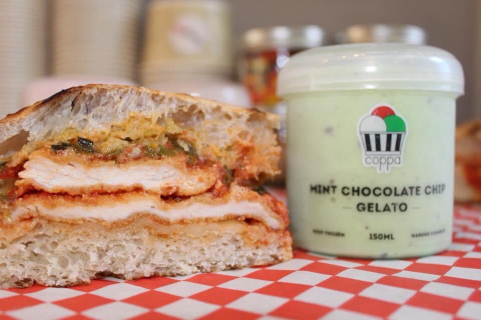 Morso_Me's tweet photo. Yes. Please. Perfect Saturday. Perfect weather.Perfect Sangwich. Perfect gelato. PERFECT. #toronto #bestitalian #bestsandwich #gelato #chickenparmesan https://t.co/NnL4Qk6c2W