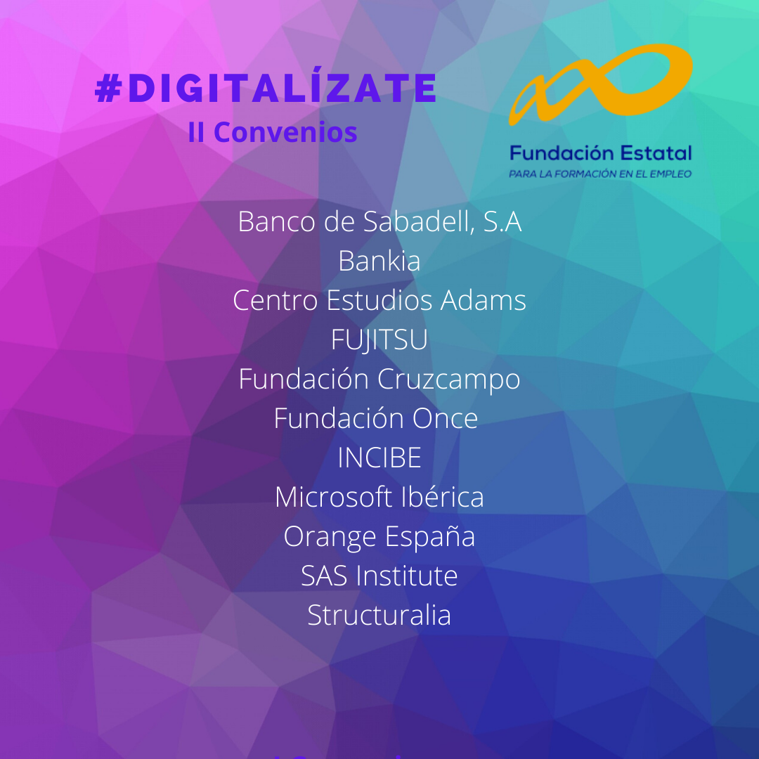 Fundae_es's tweet photo. APRENDE. Innovación, metodologías agiles, lean, Scrum, BIM, Smart Cities, Ciberseguridad, ingeniería 4.0, inteligencia artificial, Blockchain, DLT, Drones https://t.co/XBCCCViT5g con #structuralia #Digitalízate de Fundae. https://t.co/p5mDustXb5