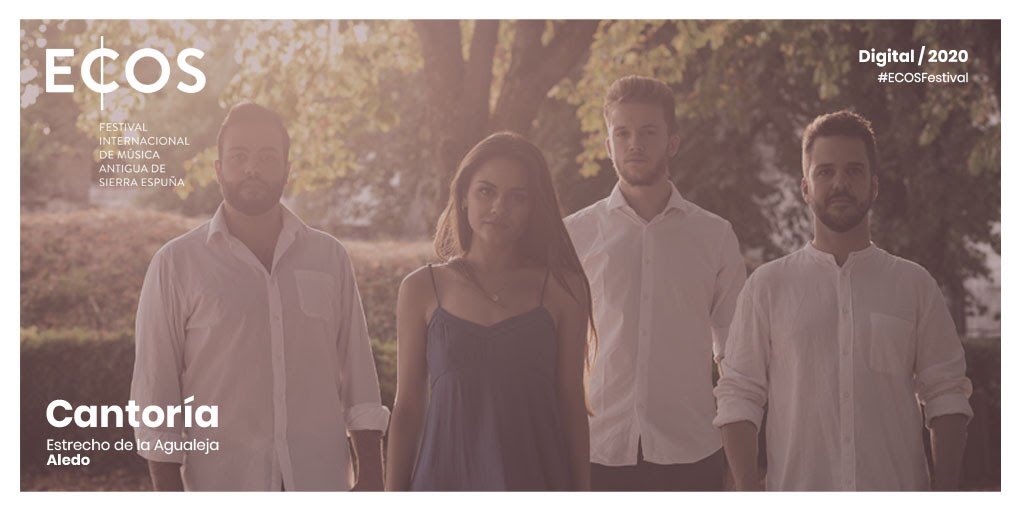 ‼️¡Hoy es el día!‼️

📍¿Os acordáis de cuando estuvimos en el Estrecho de la Agualeja de <a href="/villadealedo/">Villa de Aledo</a> ? 

📆Hoy en #ECOSFestival digital podréis vernos y escucharnos cantar Teresica Hermana de Mateo Flecha 🎶

<a href="/CulturaRM_/">Cultura Región de Murcia</a> | <a href="/INAEM_Cultura/">INAEM</a> | <a href="/ACEcultura/">Acción Cultural AC/E</a> | <a href="/ecos_festival/">ECOS Festival Sierra Espuña</a>