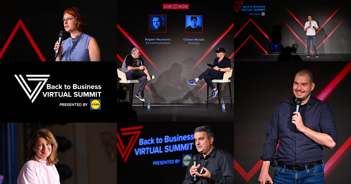 manafu's tweet photo. Conținutul de la Back to Business Virtual Summit, de acum aproape o lună, este foarte relevant și astăzi. Îl găsiți pe YouTube aici:
1️⃣ Ziua 1 👉 https://t.co/0eXead0oBD
2️⃣ Ziua 2 👉 https://t.co/J1gwPcacYd
3️⃣ Ziua 3 👉 https://t.co/VKZH1u9c2n
#evensys #virtualsummit https://t.co/liozPl0BuA