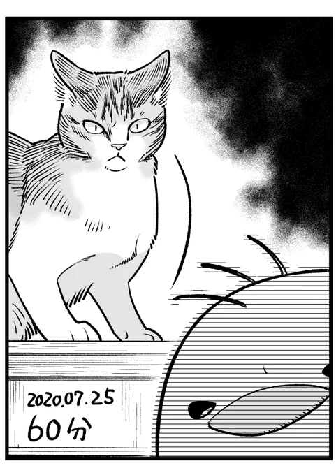 ワンドロならぬニャンドロ 