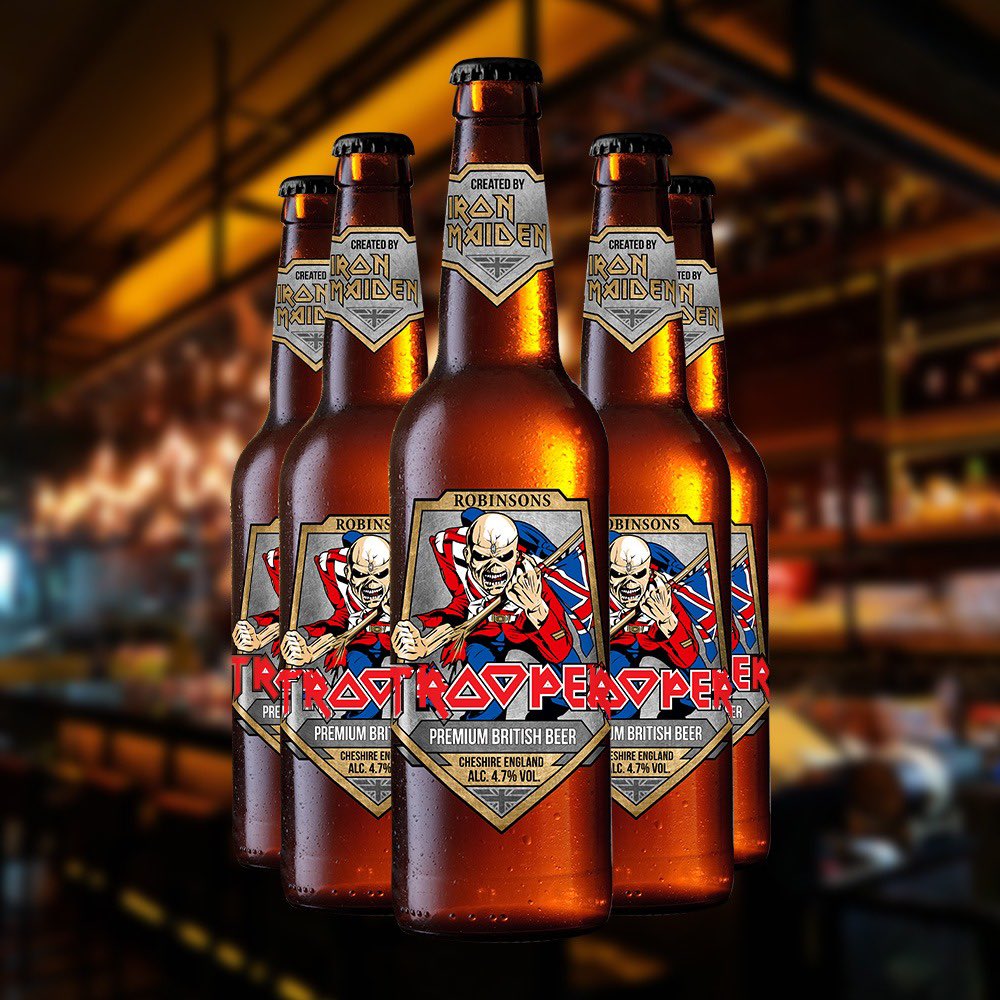 lamcpresents's tweet photo. Drink up & get your weekend rockin' by grabbing the @IronMaiden Trooper Beer! Check out the exclusive bundle with trooper mask, shirt & pin available via #GIGSHOP. Visit https://t.co/AJoAFBm6en for more details๐ค๐ผ
โฆ
#WeekendVibe #IronMaiden #Trooper #TrooperPin #TrooperBeer https://t.co/XVyFbP78jO