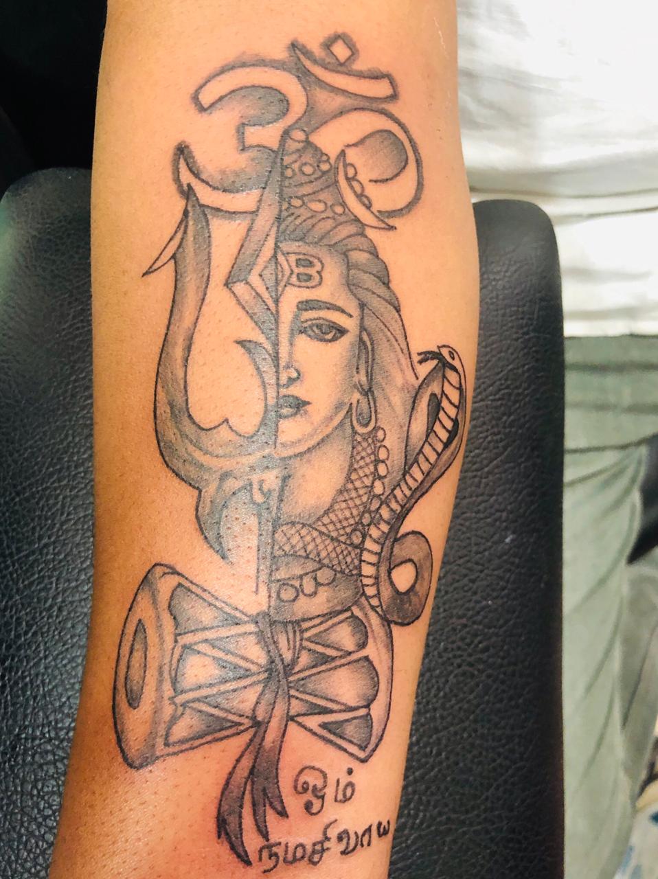 Buy Shiva Tattoo Design online from Amma Tattoo