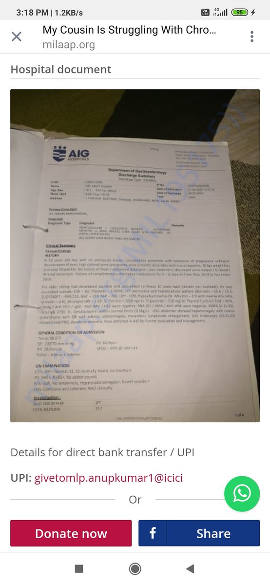 PriyaSaw1's tweet photo. @RanchiPIB @MoHFW_INDIA @JharkhandCMO @PMOIndia @AmitShah @SonuSood @rashtrapatibhvn @be_a_bassi @DrSJaishankar @PiyushGoyal  WE REALLY NEED THE HELP OF THE RESPECTED AUTHORITIES AS IT'S COSTING A LIFE.... DONATIONS AND PAYMENTS WILL WORK BUT THE THING MUCH NEEDED .... https://t.co/o8s4Kjlhkf