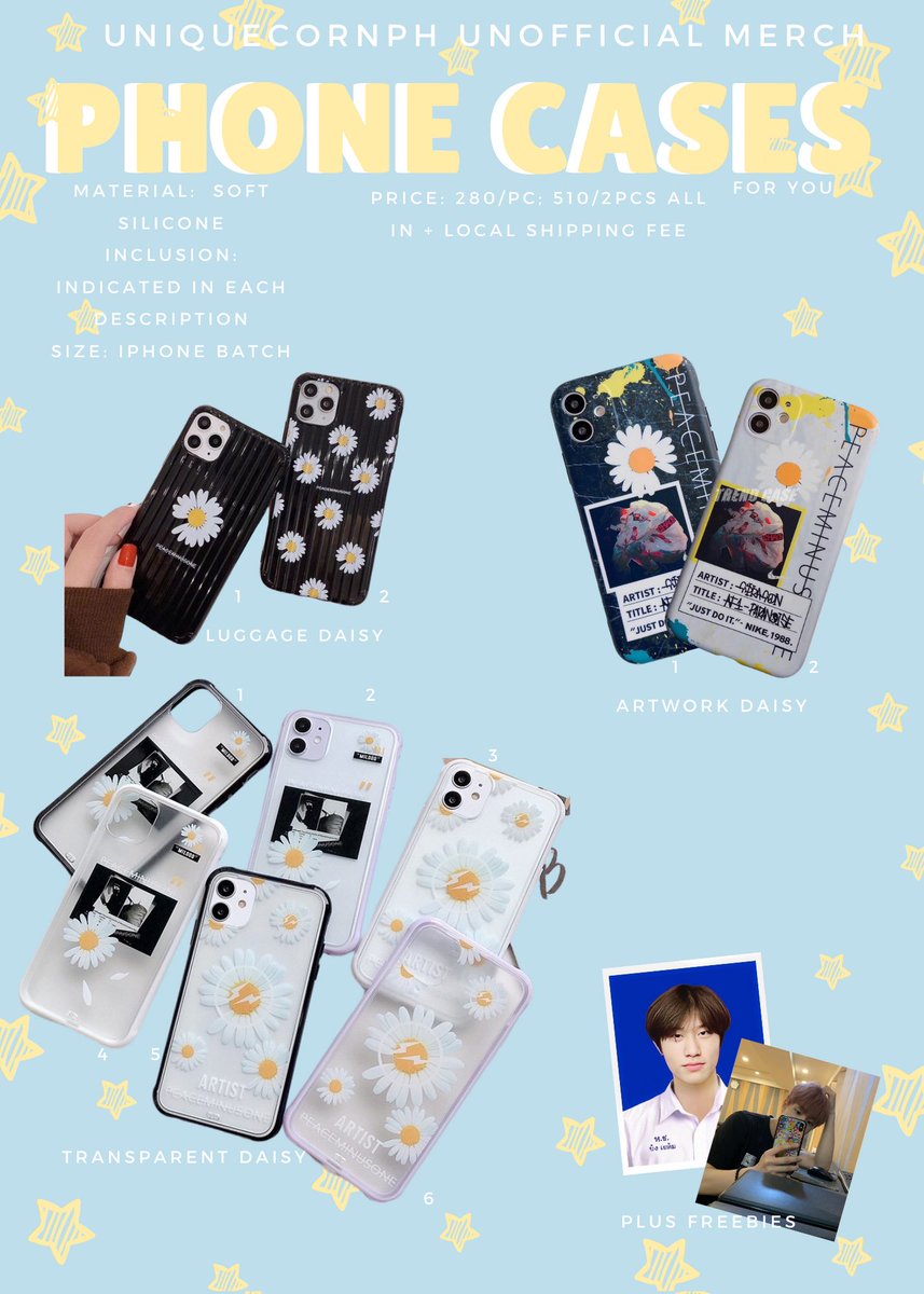 UniquecornPH's tweet photo. [#UNIQUECORNPH GO 🦄][#HELP_RT] 

UNOFFICIAL MERCH BATCH 1by @UniquecornPH 

PRICES ARE IN THE POSTERS AND INSIDE THE FORM!💎

📅 DOP - September 10, 2020, 12AM KST
📆 DOO - September 13, 2020, 12AM KST

🔗ORDER FORM: https://t.co/RG3CJYdRrR

For queries, don't hesitate to DM us! https://t.co/O8aRMh3Pfq