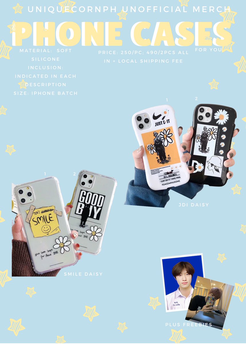 UniquecornPH's tweet photo. [#UNIQUECORNPH GO 🦄][#HELP_RT] 

UNOFFICIAL MERCH BATCH 1by @UniquecornPH 

PRICES ARE IN THE POSTERS AND INSIDE THE FORM!💎

📅 DOP - September 10, 2020, 12AM KST
📆 DOO - September 13, 2020, 12AM KST

🔗ORDER FORM: https://t.co/RG3CJYdRrR

For queries, don't hesitate to DM us! https://t.co/O8aRMh3Pfq